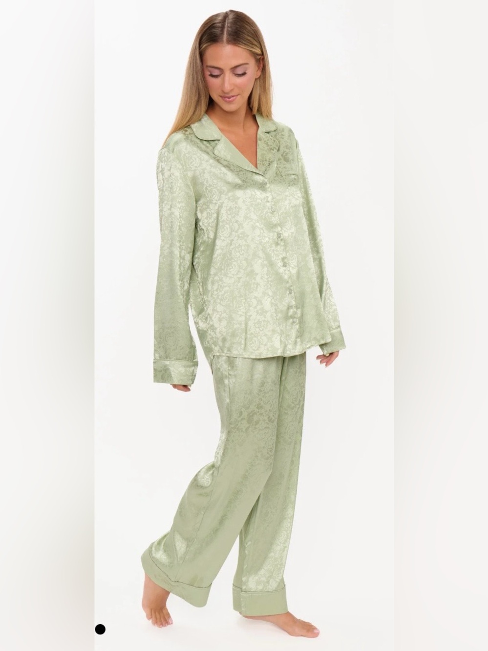 Show Me Your Mimi Classic Pajama Set - Pistachio Floral